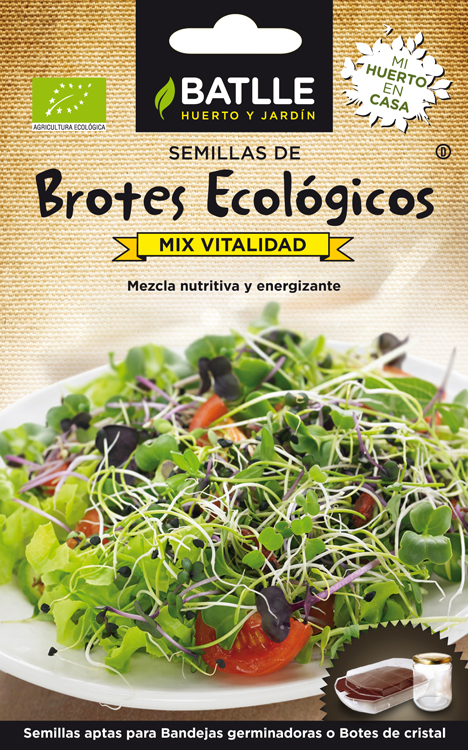 Sementes Microvegetais MIX Vitalidade